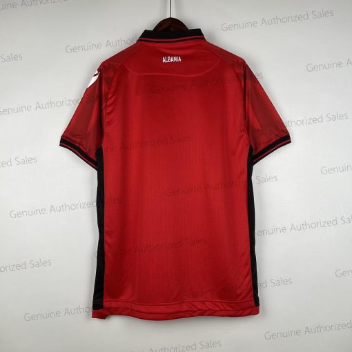 Cheap Albania Home Soccer jersey 23/24（UEFA Euro 2024）