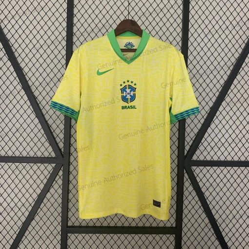 Cheap Brazil Home Soccer jersey 24/25