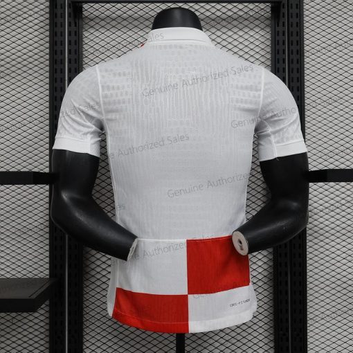 Cheap Croatia Home Player Version Soccer jersey 24/25（UEFA Euro 2024）