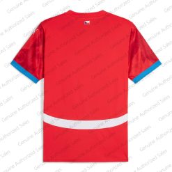 Cheap Czech Republic Home Soccer jersey 24/25（UEFA Euro 2024）