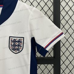 Cheap England Home Kids Football Kit 24/25（UEFA Euro 2024）
