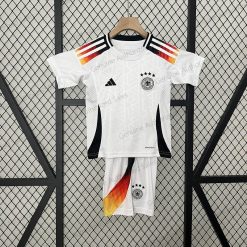 Cheap Germany Home Kids Football Kit 24/25（UEFA Euro 2024）