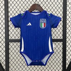 Cheap Italy Home Baby Football Kit 24/25（UEFA Euro 2024）