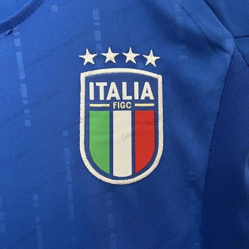 Cheap Italy Home Kids Football Kit 24/25（UEFA Euro 2024）