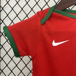 Cheap Portugal Home Baby Football Kit 24/25（UEFA Euro 2024）