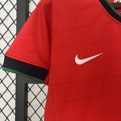 Cheap Portugal Womens Home Soccer jersey 24/25（UEFA Euro 2024）
