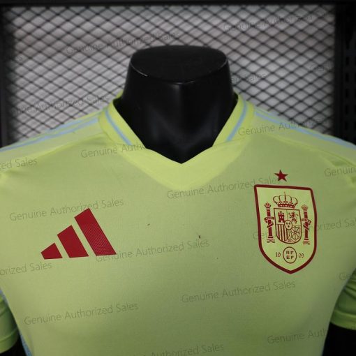 Cheap Spain Away Player Version Soccer jersey 24/25（UEFA Euro 2024）