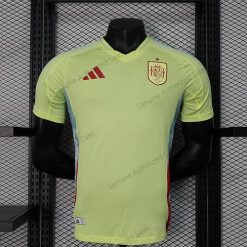 Cheap Spain Away Player Version Soccer jersey 24/25（UEFA Euro 2024）
