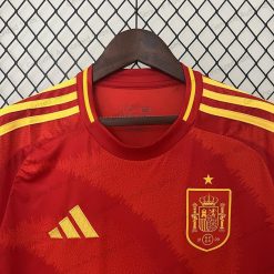 Cheap Spain Home Soccer jersey 24/25（UEFA Euro 2024）