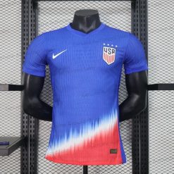 Cheap USA Home Player Version Soccer jersey 24/25