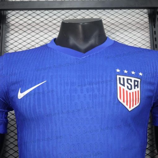 Cheap USA Home Player Version Soccer jersey 24/25