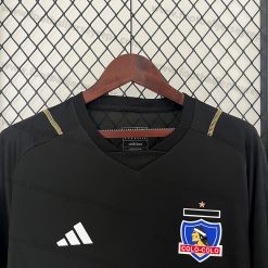 Colo Colo Training Wear Black Football Shirt 24/25